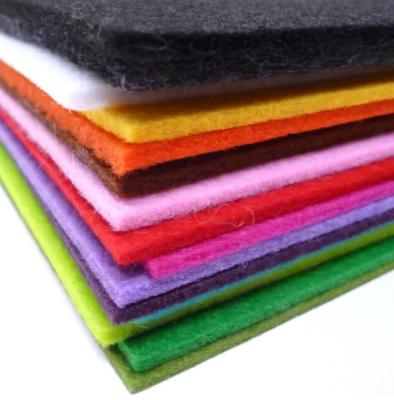 China Antistatic Wool Felt Sheet Fabric Crafts Soft Felt Fabric For Crafts Polyester Felt Sheet for sale