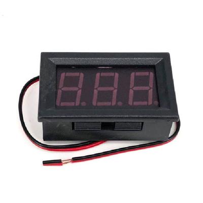 China RED China Made DC Voltmeter Ammeter LED Panel Meter DC 0-300V 2A Direct Measurement of Current GYL045-03 for sale