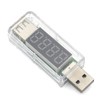 China White Mini USB Charger Doctor Voltmeter Ammeter Digital USB Mobile Power Charging Tester Current-Voltage Meter GYL055-02 for sale