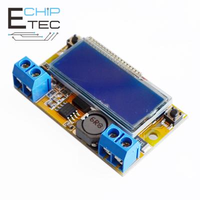 China Buck Regulator + Case Extended Adjustable Step-Down Bucks DC-DC 5-2W3V to 0-16.5V 3A Current Voltage LCD Display Step-Down Power Supply Module for sale