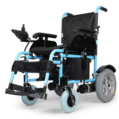 China Elderly Aluminum Alloy Walker Battery Electric Cerebral Palsy Wheelchair for sale