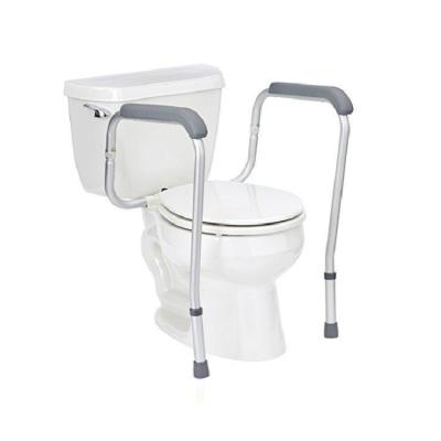 China Walking Aids Brand New Height Adjustable Folding Folding Toilet Wheel Commode Chair for sale