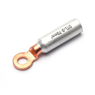 China China Factory DTL-2-70 Copper Aluminum Conductors Connector Aluminum Bimetallic Lugs Connection for sale