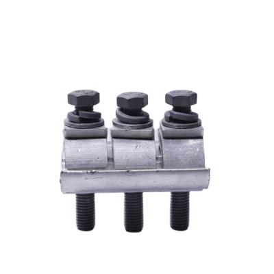 China Cable Connecting JBL-50-240B Aluminum Parallel Groove Three Bolt Clamp For Cable Conductor for sale