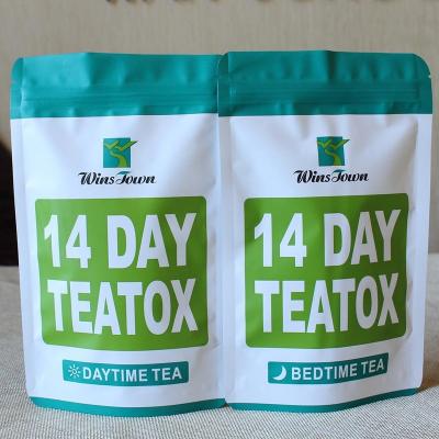 China 14 Day Pure Low Fat Detox Tea 100% Natural Diet Tea For Burning Fat for sale