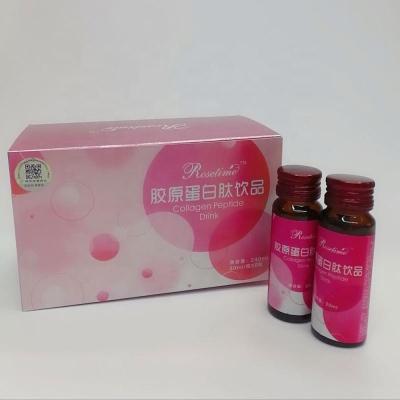 China Anti-Puffiness Collagen Peptide Drinks Plant Natural Fruit Drink For Whitening for sale