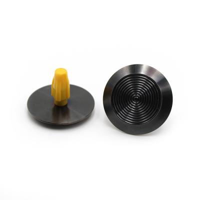 China SS/BRASS TGSI Products Tactile Indicators Warning Stud Black Stud for sale