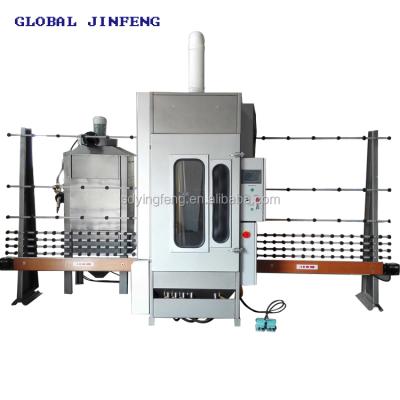 China Building Material Shops JFP2000 Glass Sand Blasting Device For Max Glass Sandblasting Height 2000 Mm for sale