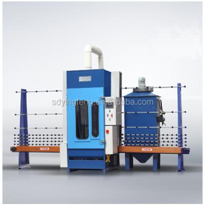 China Building Material Stores JFP1600 PLC Automatic Glass Marble Frosting Machine With 4 Guns China Manufacturer for sale