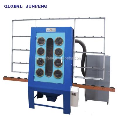 China Building Material Shops JF15LS Second Hand Manual Jinfeng Glass Sandblasting Machines for sale