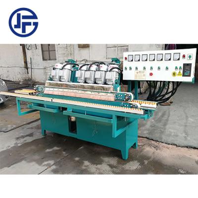 China Building Material Stores Bathroom Mirrors Automatic Horizontal Glass Straight Line 0.5-5m/min Beveling Machine for sale