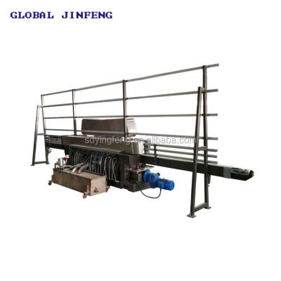 China 9 Motors PLC Straight Line Edge Polishing Machine Flat Glass Glass Grinding Machinery (JFE-9243) for sale