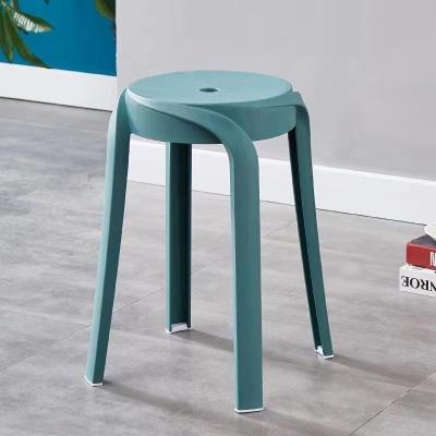 China Colorful Stackable Cheap Wholesale Plastic Storage Free Sample PP Stool for sale