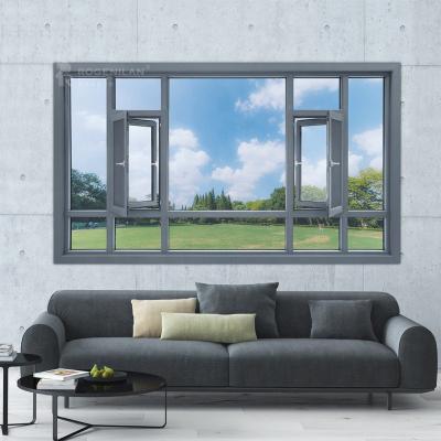 China Folding Screen Factory Price of aluminum profiles casement windows for sale