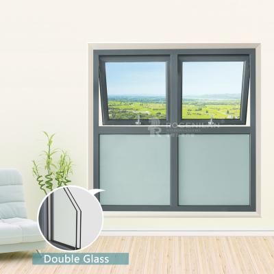 China Aluminum Swing Safety Windows Profile For Double Glazed Aluminum Windows Awning for sale