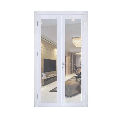 China Swing Modern High End Aluminum Glass Grill Interior Door , Foshan Aluminum Interior Door for sale