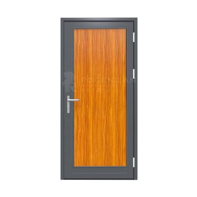 China Heat Insulation China Doors in Ghana Tempered Glass Aluminum Doors for Hotels for sale