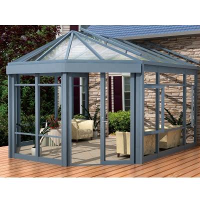 China Modern modern aluminum frame glass sunrooms price design china manufacture for sale