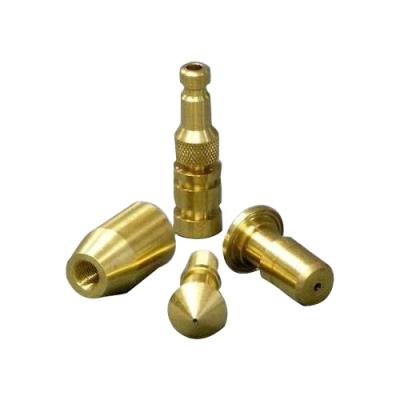 China Brass CNC Lathe Aluminum Copper Turning Parts Manufacturing Various Custom Brass Machining Parts for sale