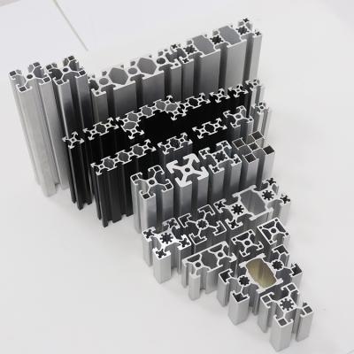 China Custom Industrial Extruded T Slot Aluminum Profile Manufacturer Construction 4040 Building Aluminum Profile for sale