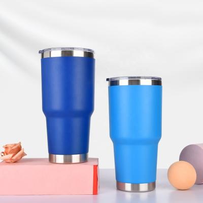 China Hot Selling Sustainable USA Large Capacity 30oz 304 Stainless Steel Stock Custom Logo Tumbler With Straw for sale