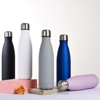 China Customized Reusable PORTABLE 17oz Household Travel Cola Bottle Double Wall Stainless Steel Vacuum Customized Color for sale