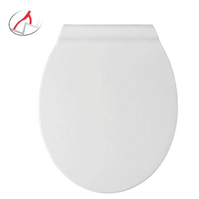 China Slow-end toilet seats slim round european large urea thin round shape toilet seat cover shanghai tengwu factory for sale