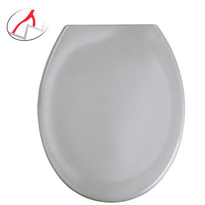 China Slow-end Toilet Seats Easy Install Gray Wall Mount Bathroom Color Toilet Seat Cover Urea WC Sitz for sale