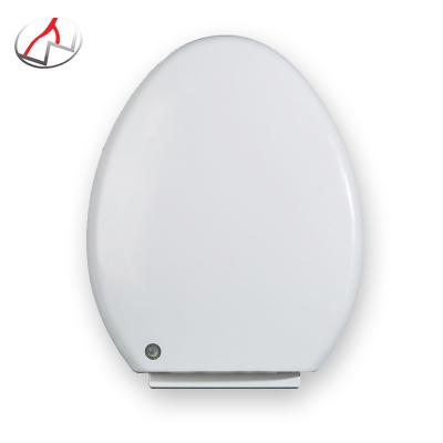 China Slow-end White Plastic Toilet Seats Slim Shape Elonaged Toilet Seats Arab Model 9003 for sale