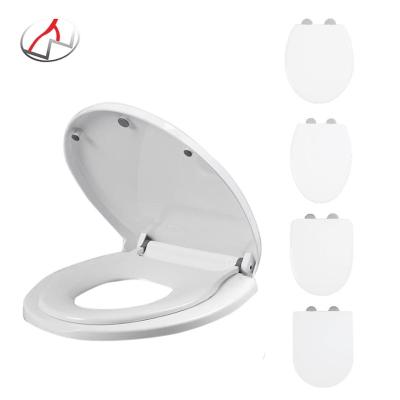 China Slow-end Plastic Toilet Seats Family Two In One WC Seat Kids Toilet Cover 9009 for sale