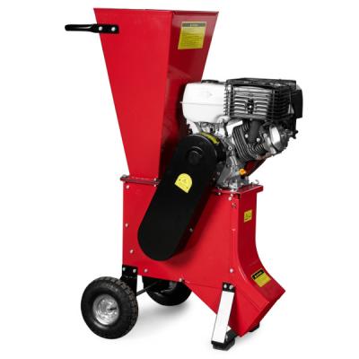 China Cutting Forestry Wood Log Waste OHV 4 Stroke 13hp gasoline wood chipper shredder for sale