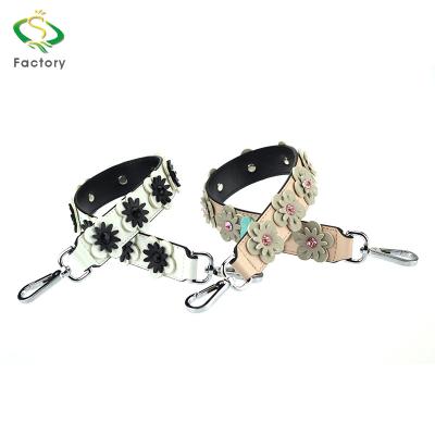 China DIY Factory Wholesale Custom Leather Shoulder Handbag Bag Strap, Lady Bag Leather Belt for sale