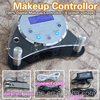 China Permanent Makeup Eyebrow Power Supply Power Maker 12V Digital Permanent Makeup Tattoo Power Supply for sale