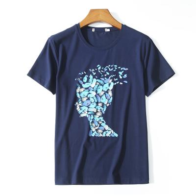 China Wholesale Anti Shrink Hip Stylish Digital Hop Print Men's Oversized T-Shirt for sale