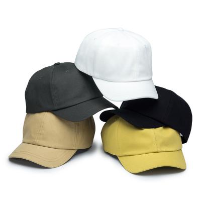 China D&Z Wholesale Custom Logo Distress Single Brim Blank Short Dad Hats for sale