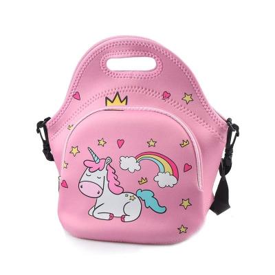 China Waterproof Insulated Neoprene Lunch Bag For Women Work Reusable Picnic Bag for sale