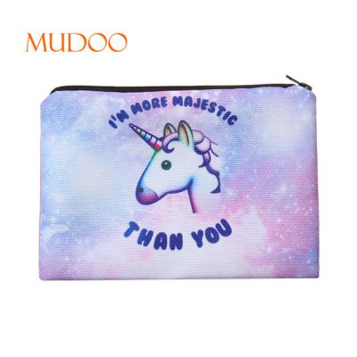 China LARGE CAPACITY THE NEW CARTOON HORSE HEAD COSMETIC BAG CAN BE CUSTOMIZED for sale