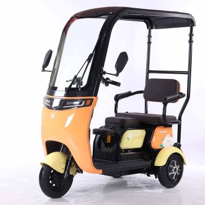 China China Model 650W 3 Wheels Digital 2 Seat Adult Electric Car Passenger New Best Electric Tricycles Prices For Adult Ji Mini 2 Open for sale