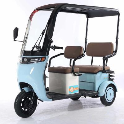 China Older Electric Tricycle 250w Mini Lady Adult 10 Digital 2 Seat Passenger Trike Scooter Vehicle Cheap Household Electric Tricycle for sale