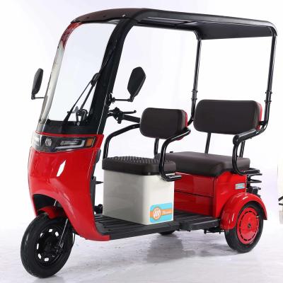 China Electric Tricycle Passenger Tricycle Fashion 800w Passenger Tricycle With Roof for sale