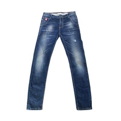 China SZ002 New High Quality Custom Men's Fashion Breathable Hole Popular Trendy Popular Casual Windproof Jeans for sale