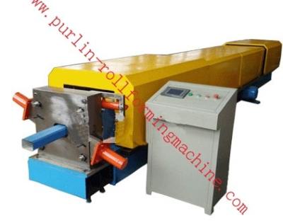 China Automatic Water Drainage Pipe Roll Forming Machine / Metal Eaves Gutter Equipment for sale