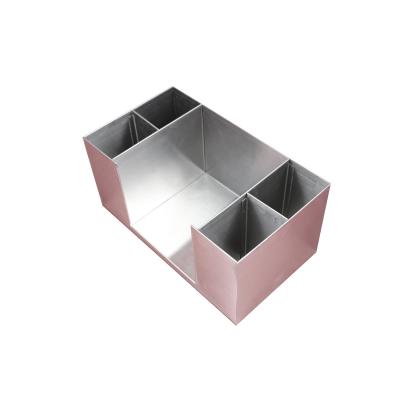 China Stainless Steel Stamp and Solder Metal Case / Tissue Box For Household for sale