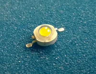 China Epistar Chip 1W High Power LED chip 120 degree viewing angle / 140lm - 150lm luminous for sale