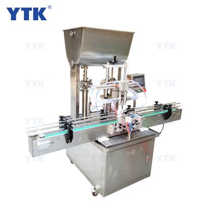 China 1000-5000ML Four Heads Automatic Pneumatic Honey Paste Piston Filling Machine for Chemical Plant for sale