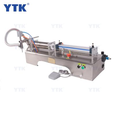 China Chemical Semi-automatic Single Head 30-300ML Bottle Liquid Filling Machine for sale