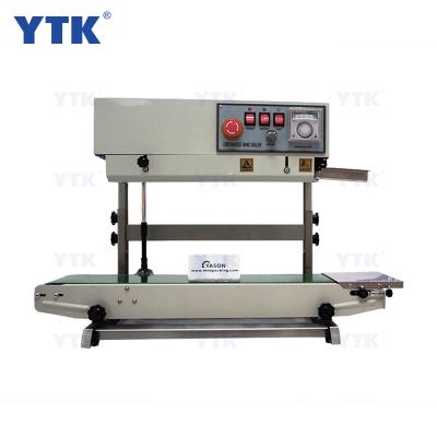 China YTK-FR770V Food Electronic Continuous Strip Plastic Bag Pouch Heat Sealing Machine Maker for sale