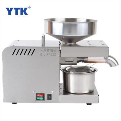 China YTK-X5 Plant Small 3.5-5.5kgs/h Seeds Olive Peanut Cold Oil Press Machine Oil Pressers for sale