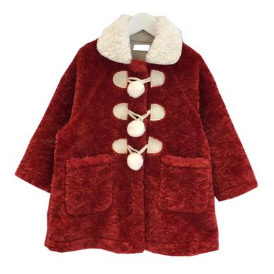 China High Quality Windproof Anti-wrinkle Kids Wear Girls Warm Anorak Girls Clothing Winter Jackets Long Shearling Coats Girls Outerwear for sale