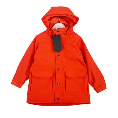 China Wind-Resistant Anti-wrinkle Girls Boys Unisex-Child Jacket Waterproof Spring Autumn Hoodies Coat For Kids Light Weight Outwear for sale